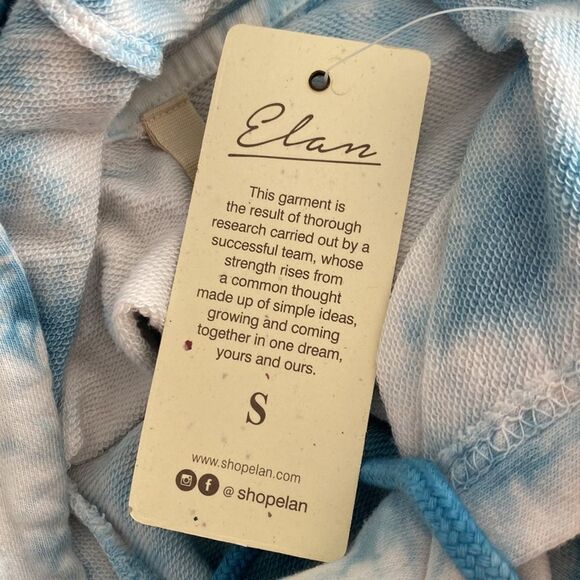 NEW Elan Small Tie Dye Soft Sleeveless Hoodie Sweatshirt Dress Drawstring Pocket - Picture 7 of 8